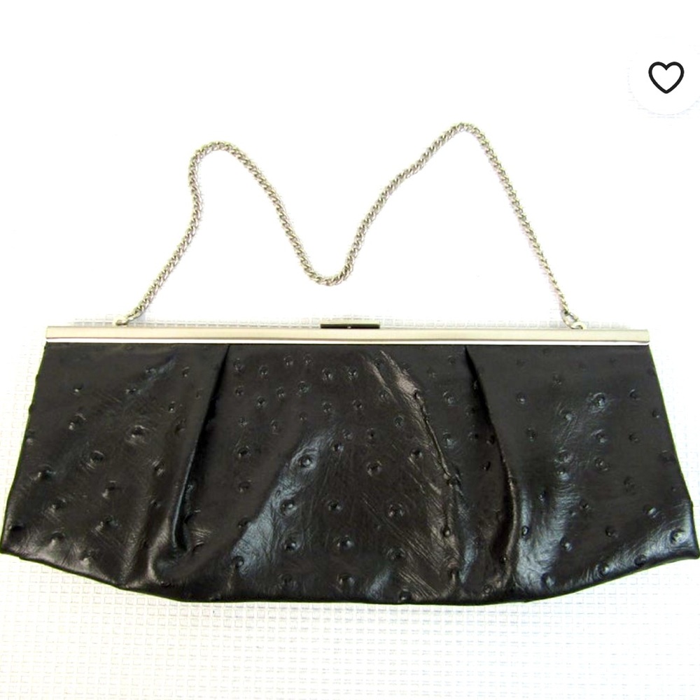 Ann Taylor Baguette Clutch Purse
